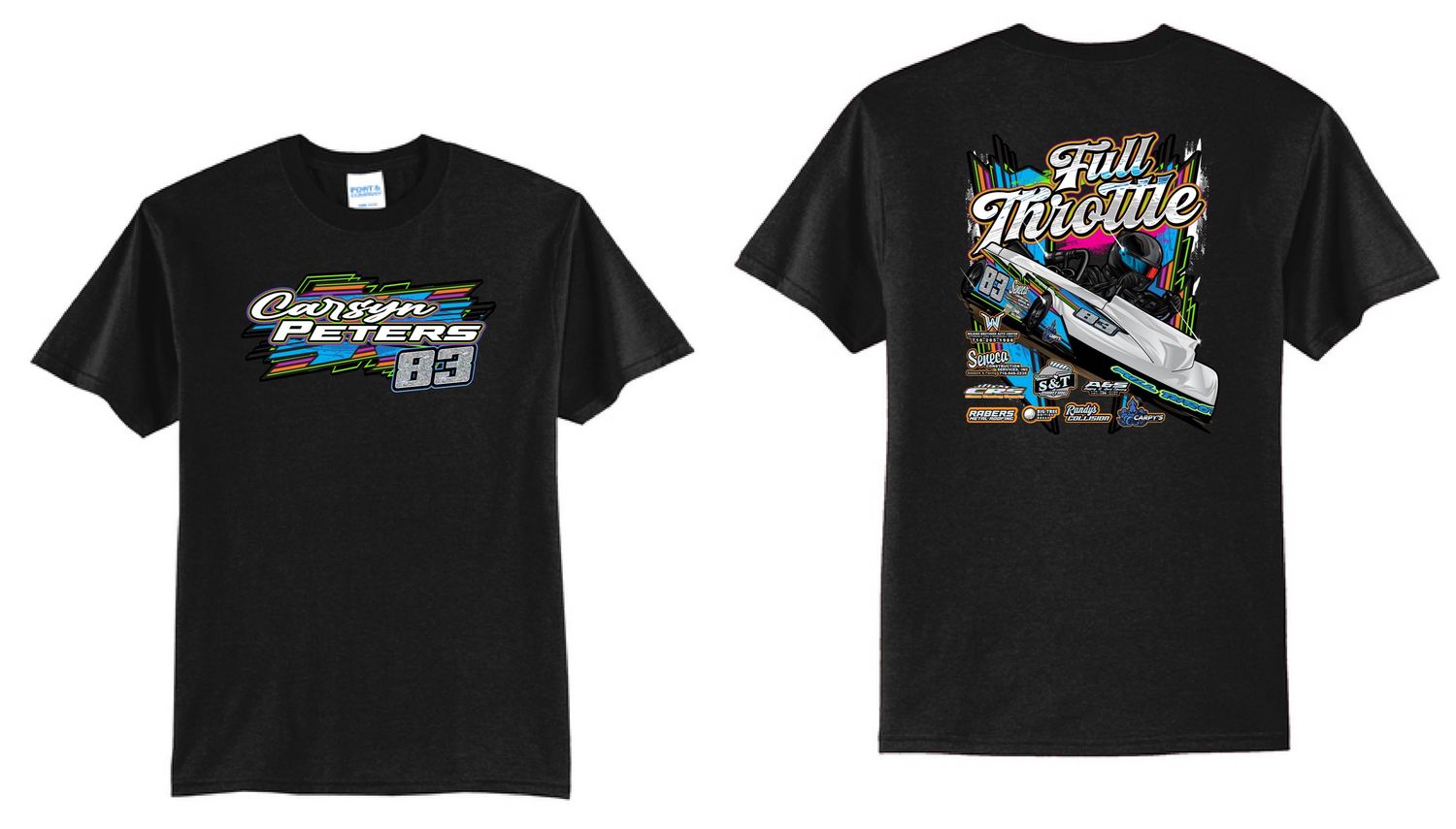 2025 Carsyn Peters TShirt | PC55 Black