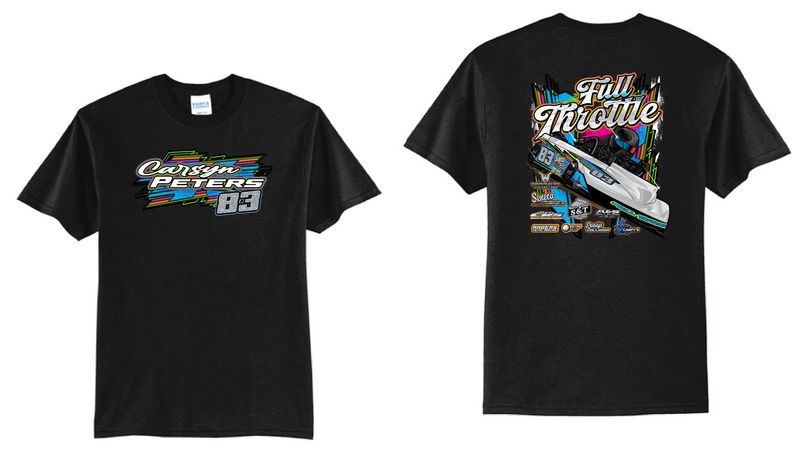 2025 Carsyn Peters TShirt | PC55 Black