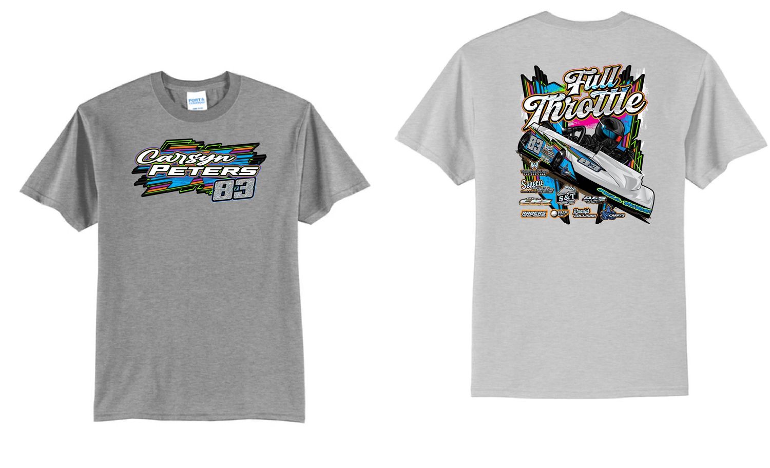 2025 Carsyn Peters TShirt | PC55 Athletic Heather