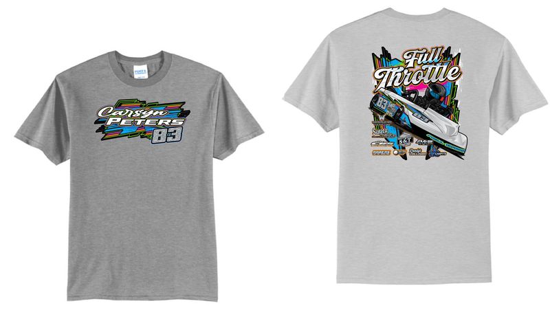 2025 Carsyn Peters TShirt | PC55 Athletic Heather