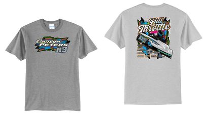 2025 Carsyn Peters TShirt | PC55 Athletic Heather