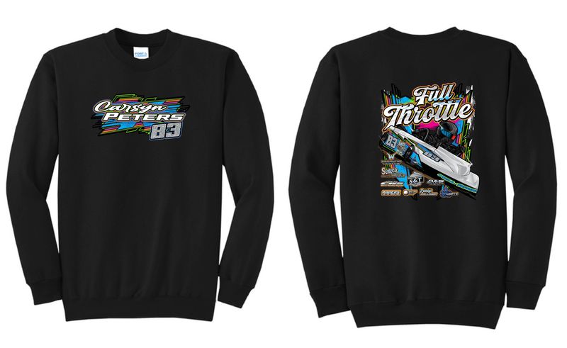 2025 Carsyn Peters Crewneck | PC78 Black