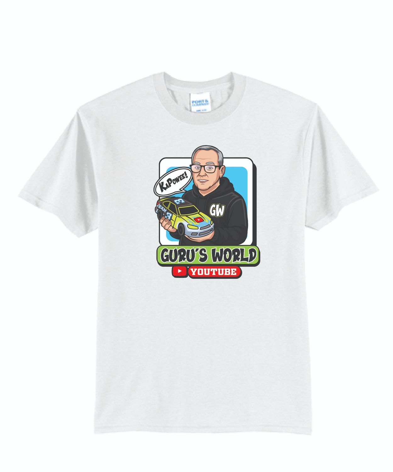 Gurus World Kapowee TShirt | PC55 White