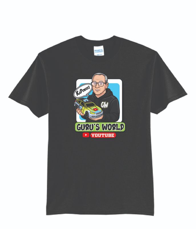 Gurus World Kapowee TShirt | PC55 Black