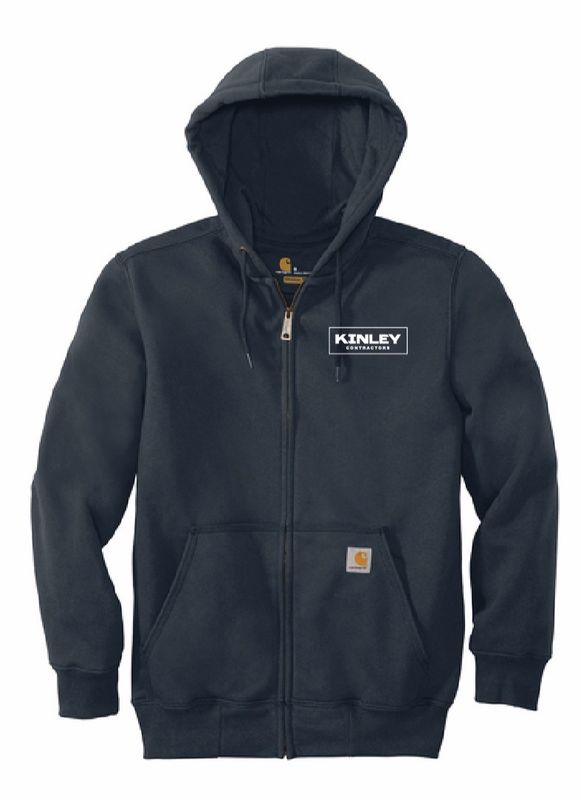 Kinley Carhartt Rain Defender ® Paxton Heavyweight Hooded Zip-Front Sweatshirt | CT100614