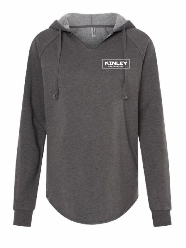 Kinley Womens Lightweight Cali Wave Wash Hoodie | PRM2500