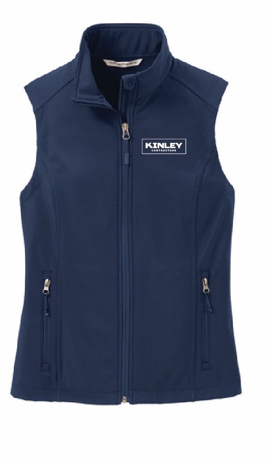 Kinley Womens Core Soft Shell Vest | L325