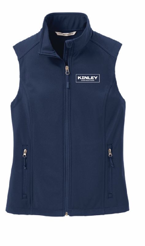 Kinley Womens Core Soft Shell Vest | L325