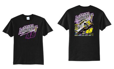 2025 Bruno Mowery TShirt | PC55 Black