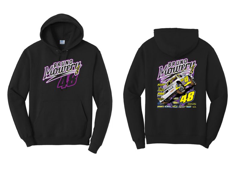 2025 Bruno Mowery Hoodie | PC78H Black