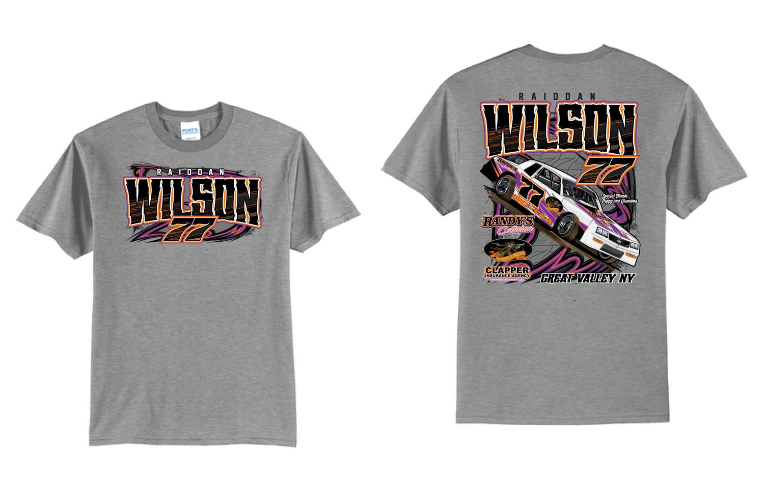 2025 Raiddan Wilson TShirt | PC55 Athletic Heather