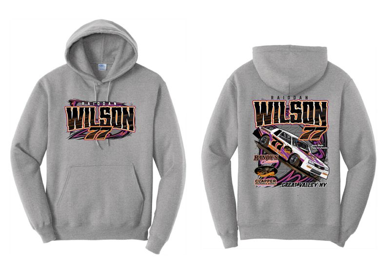 2025 Raiddan Wilson Hoodie | PC78H Athletic Heather