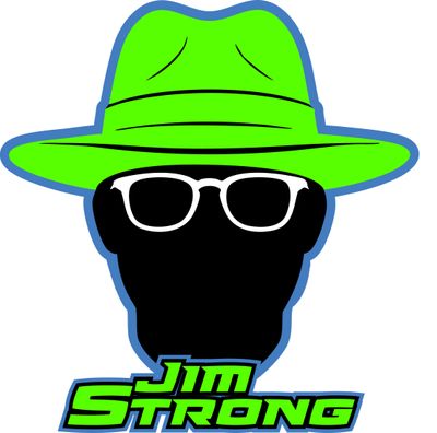 Jim Strong (Woah Nellie) Sticker