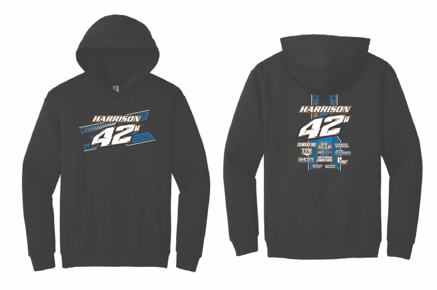 2025 42H Hoodie | 18500 Black
