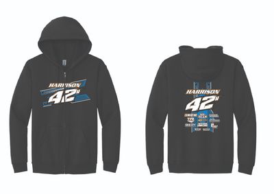 2025 42H Zip Up Hoodie | PC78ZH Black