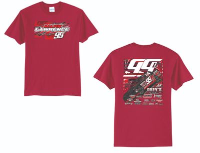 2025 Mark Lawrence TShirt | PC55 Red