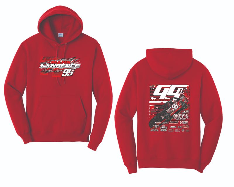 2025 Mark Lawrence Hoodie | PC78H Red