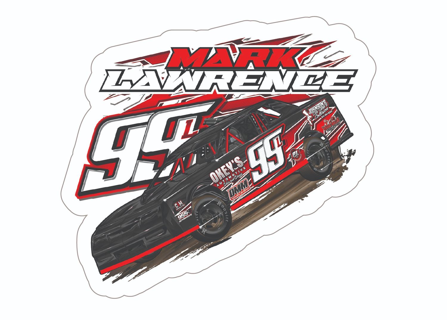 2025 Mark Lawrence Sticker