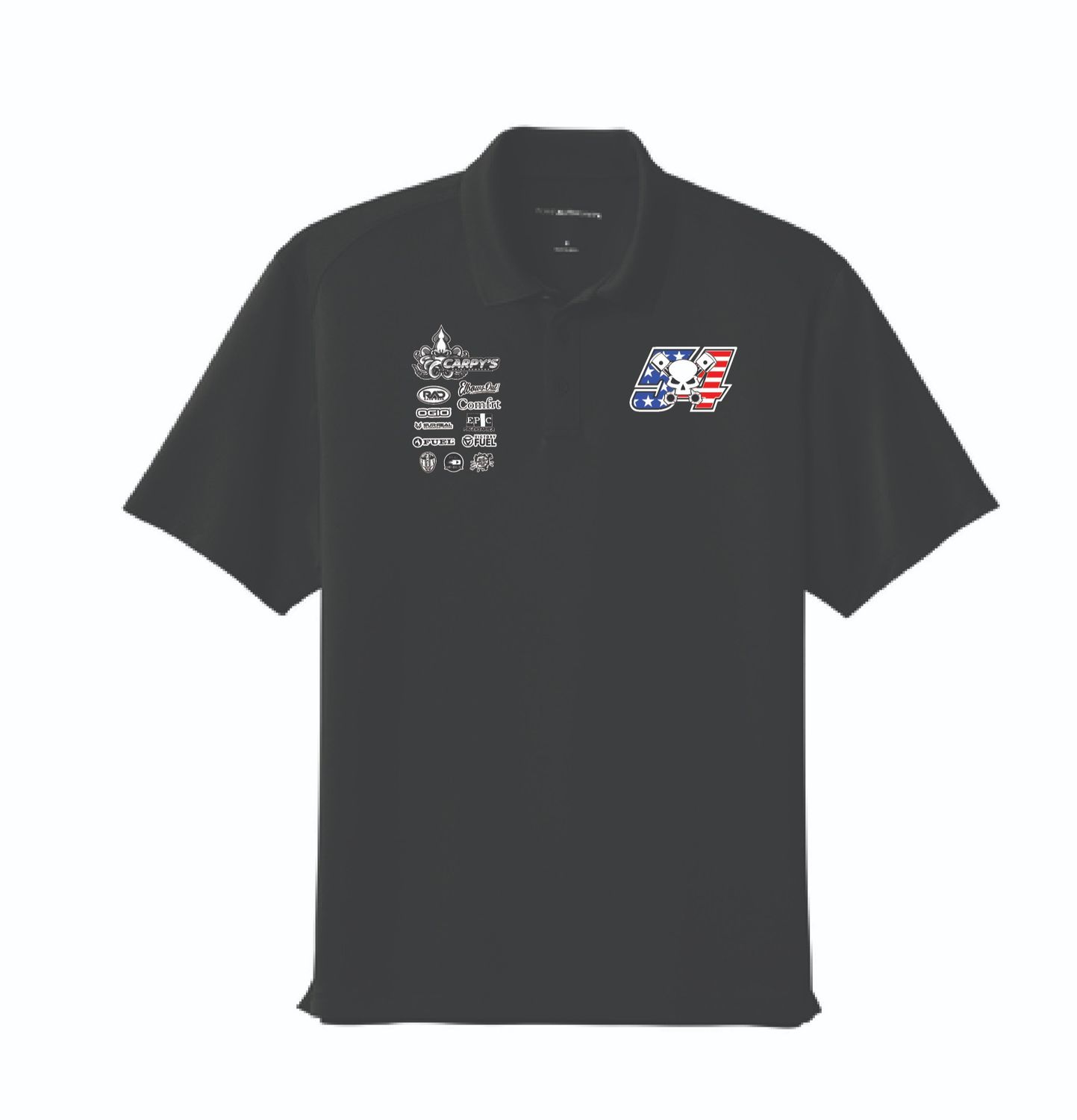 2025 Anthony Belgiovene Polo | K240 Deep Black