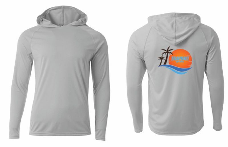 TB5 Trap Bait A4 Cooling Performance Long Sleeve Hooded Tee | A4N3409