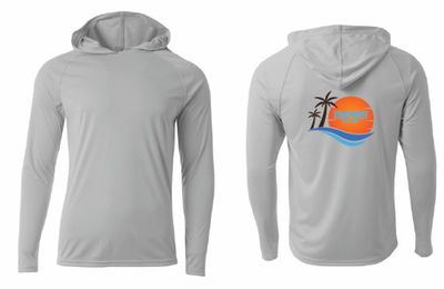 TB5 Trap Bait A4 Cooling Performance Long Sleeve Hooded Tee | A4N3409