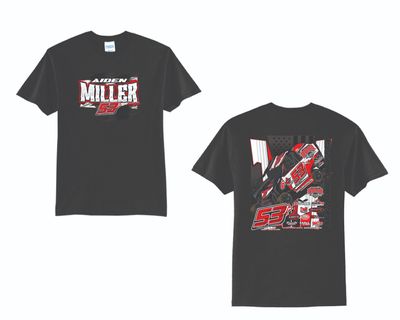 2025 Aiden Miller TShirt | PC55 Black