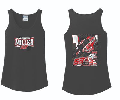 2025 Aiden Miller Ladies Tank | DM138L Black