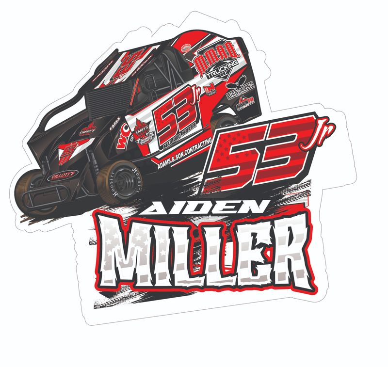 2025 Aiden Miller Sticker