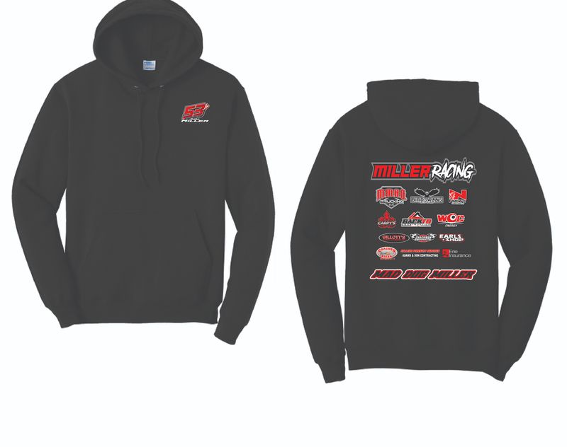 2025 Miller Racing Hoodie | PC78H Black