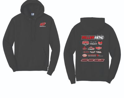 2025 Miller Racing Hoodie | PC78H Black