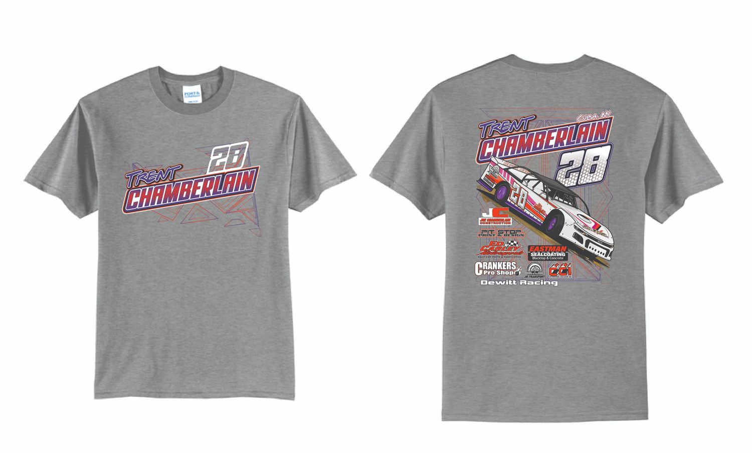 2025 Trent Chamberlain TShirt | PC55 Athletic Heather