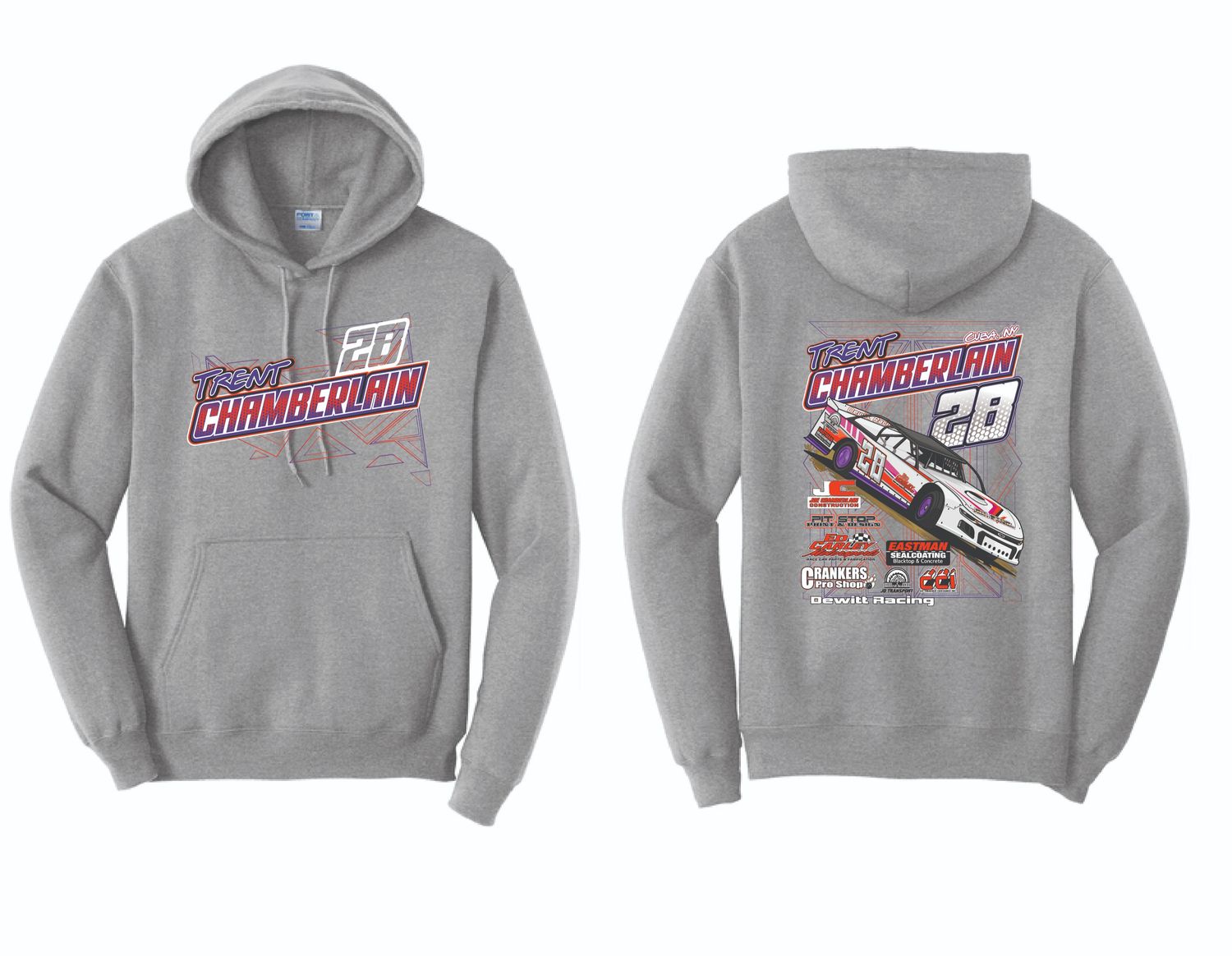 2025 Trent Chamberlain Hoodie | PC78H Athletic Heather