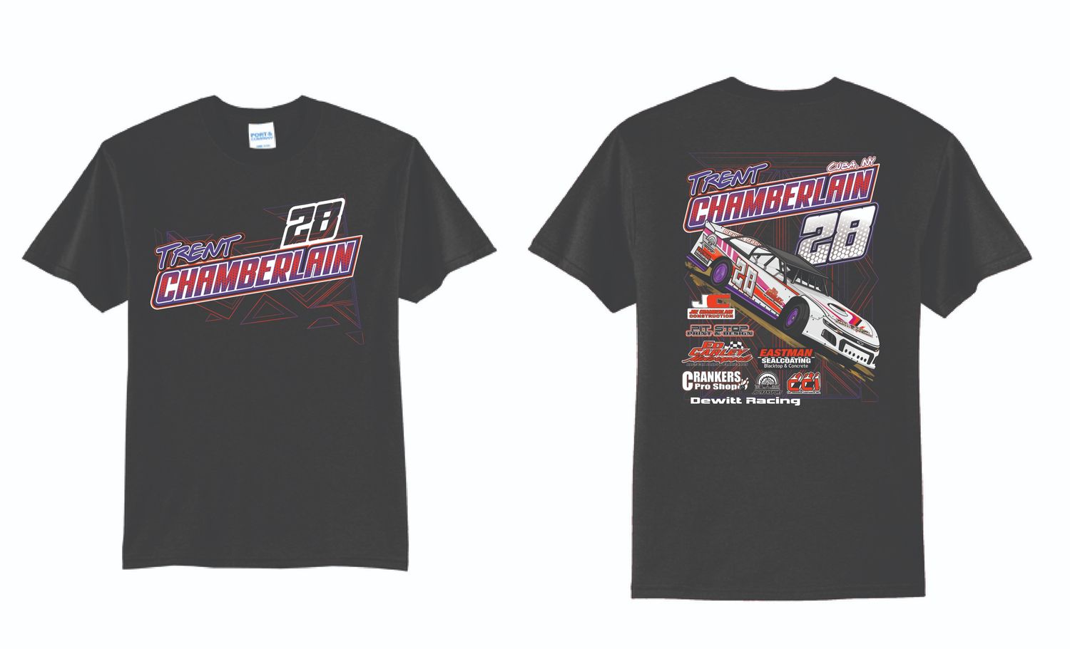 2025 Trent Chamberlain TShirt | PC55 Black