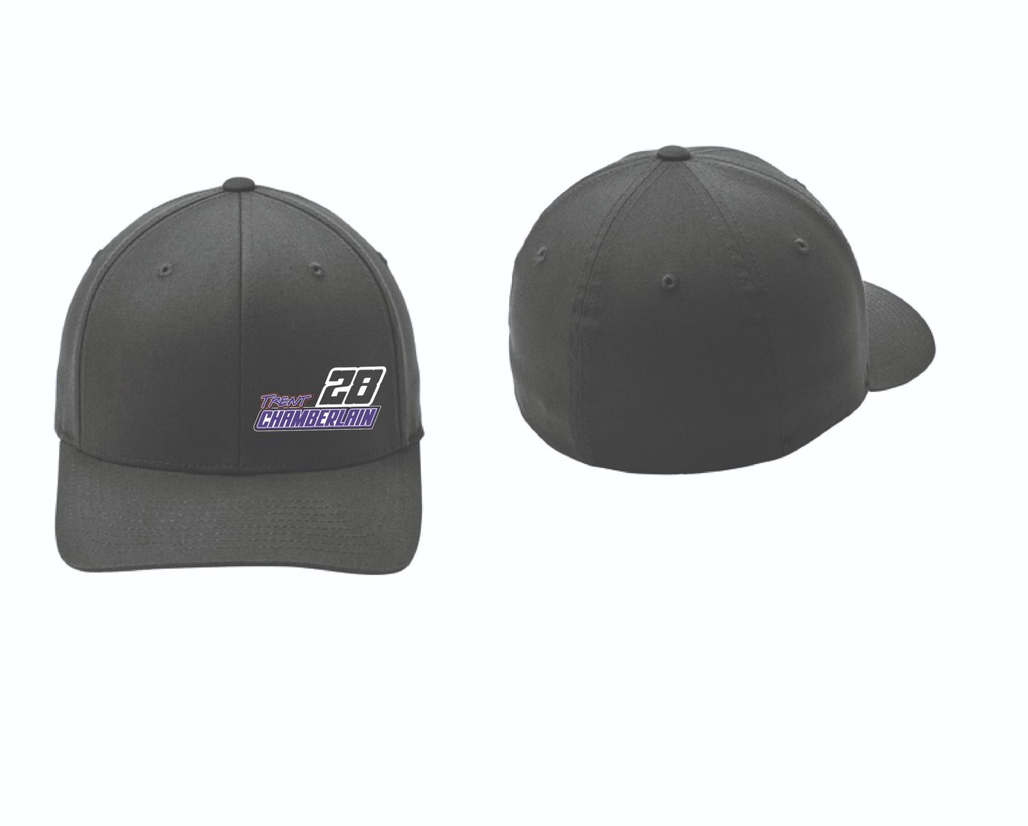 2025 Trent Chamberlain Fitted Hat | C813 Black