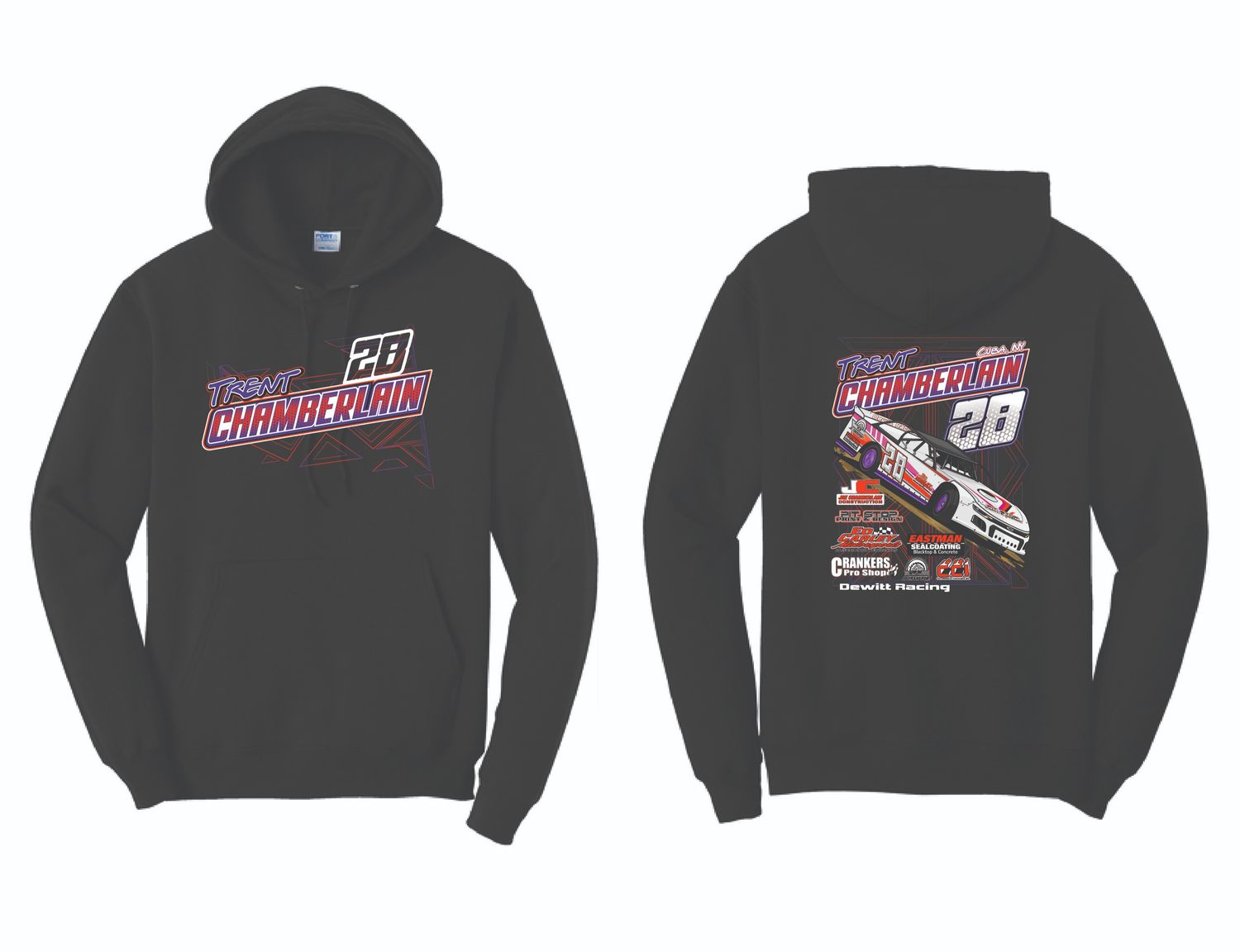 2025 Trent Chamberlain Hoodie | PC78H Black