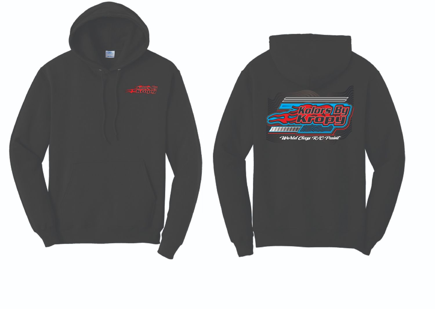 2025 Kolors by Kropy Hoodie | PC78H Black