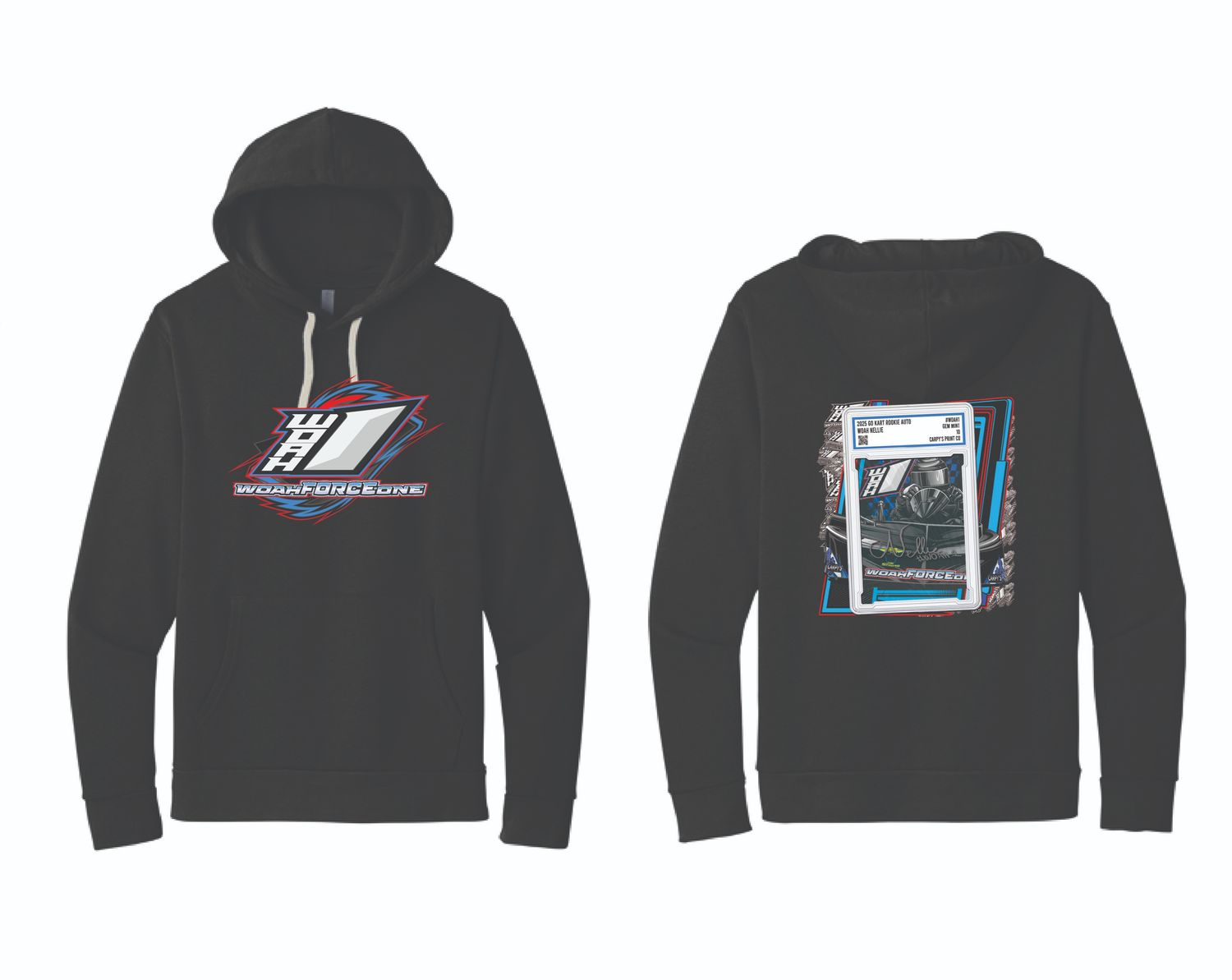 2025 Woah Force One Hoodie | NL9303 Black
