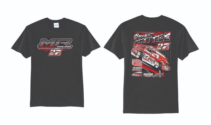 2025 Brock Mattice TShirt | PC55 Black