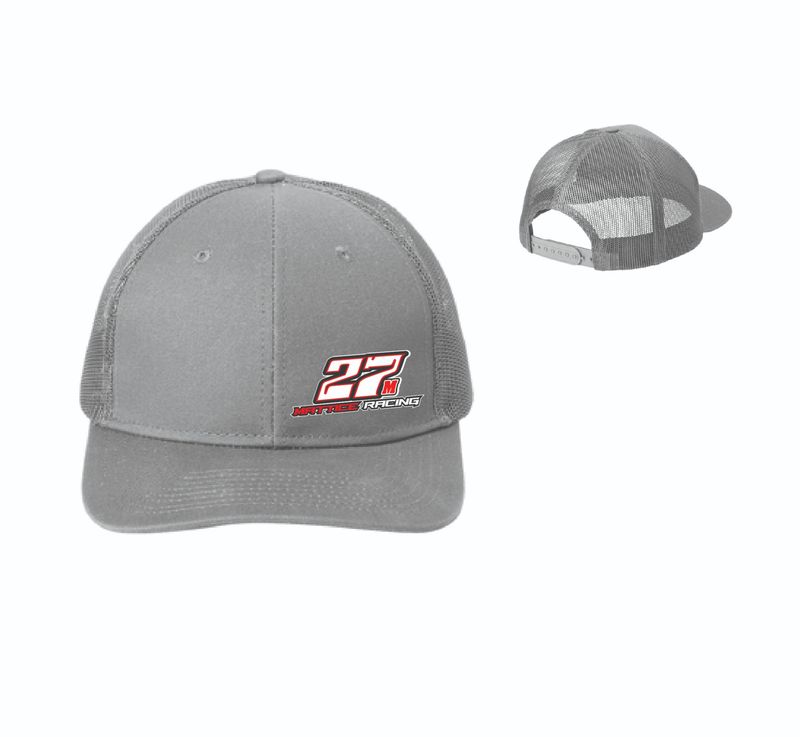 2025 Brock Mattice Trucker Hat | C112 Gusty Grey
