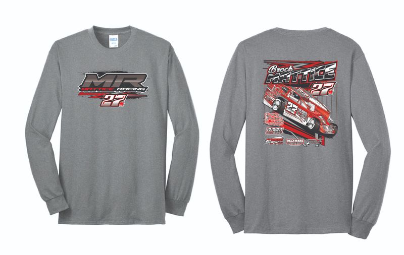 2025 Brock Mattice Long Sleeve | PC55LS Athletic Heather