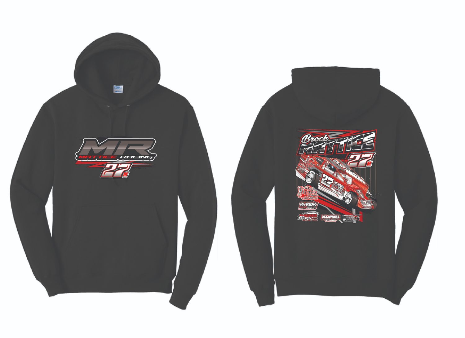 2025 Brock Mattice Hoodie | PC78H Black