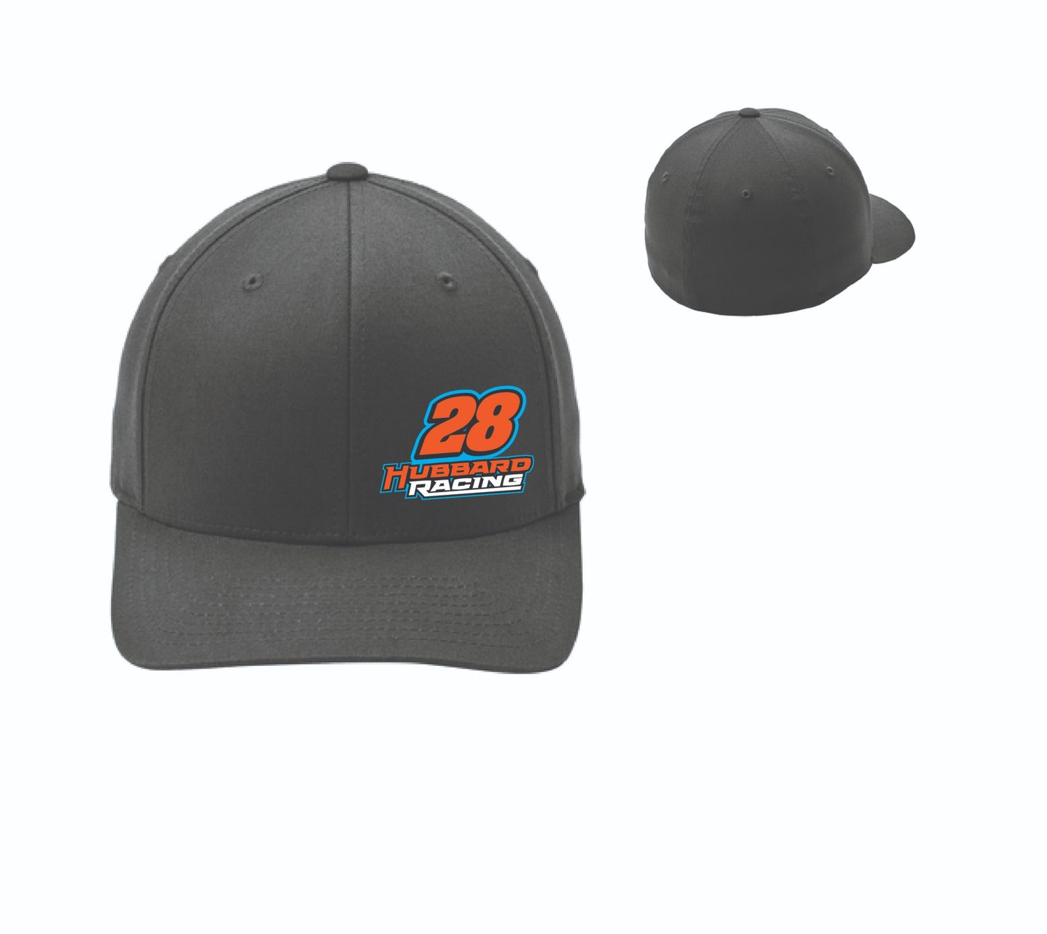 2025 Hubbard Racing Fitted Hat | C813 Black