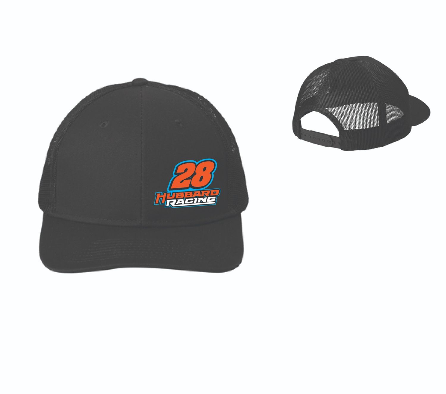 2025 Hubbard Racing Trucker Hat | C112 Black