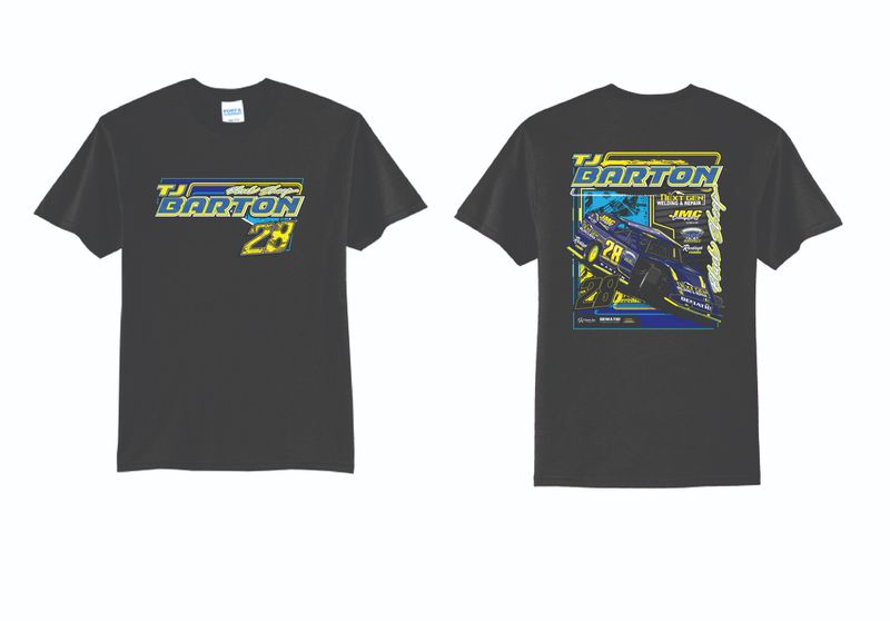 2025 TJ Barton TShirt | PC55 Black