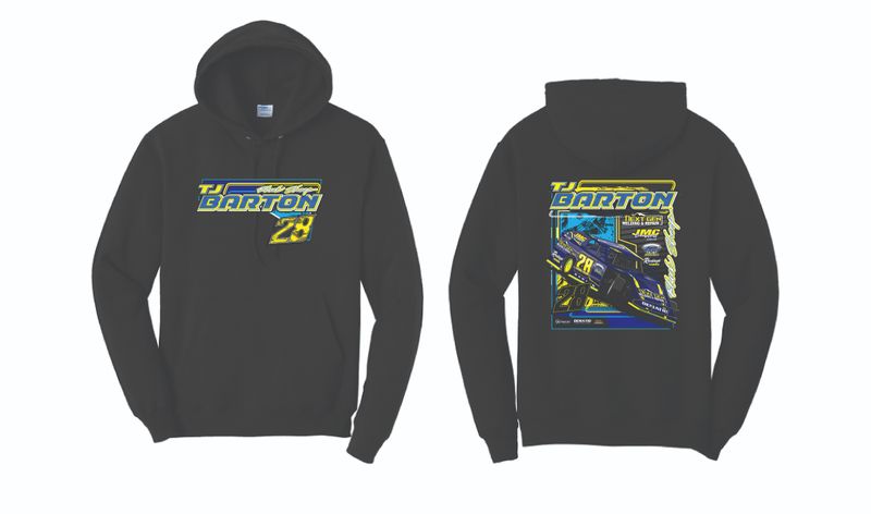 2025 TJ Barton Hoodie | PC78H Black
