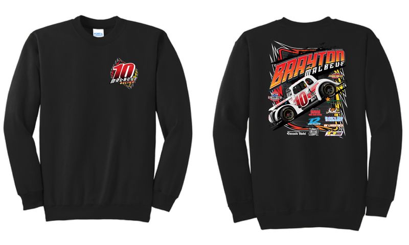 2024 Malbeuf Racing Crewneck | PC78 Black