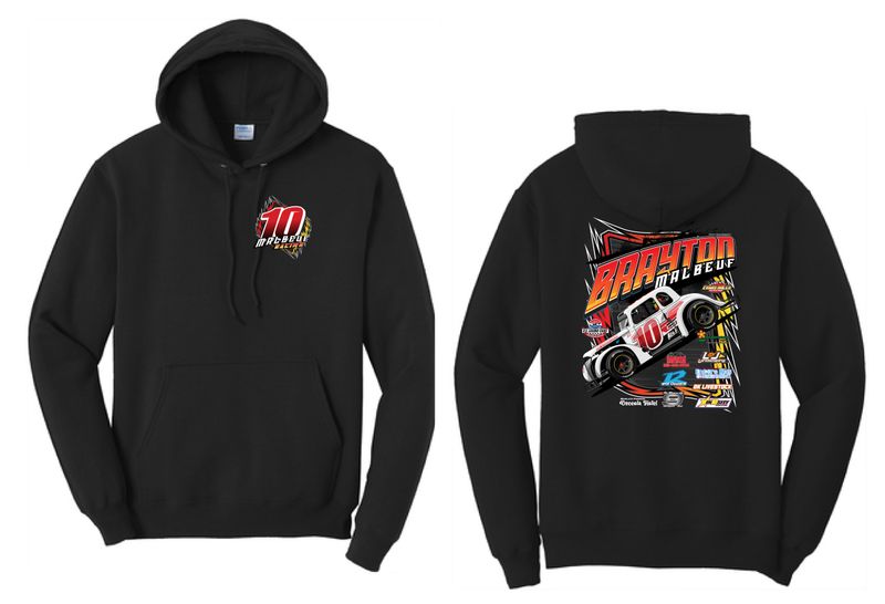 2024 Malbeuf Racing Hoodie | PC78H Black