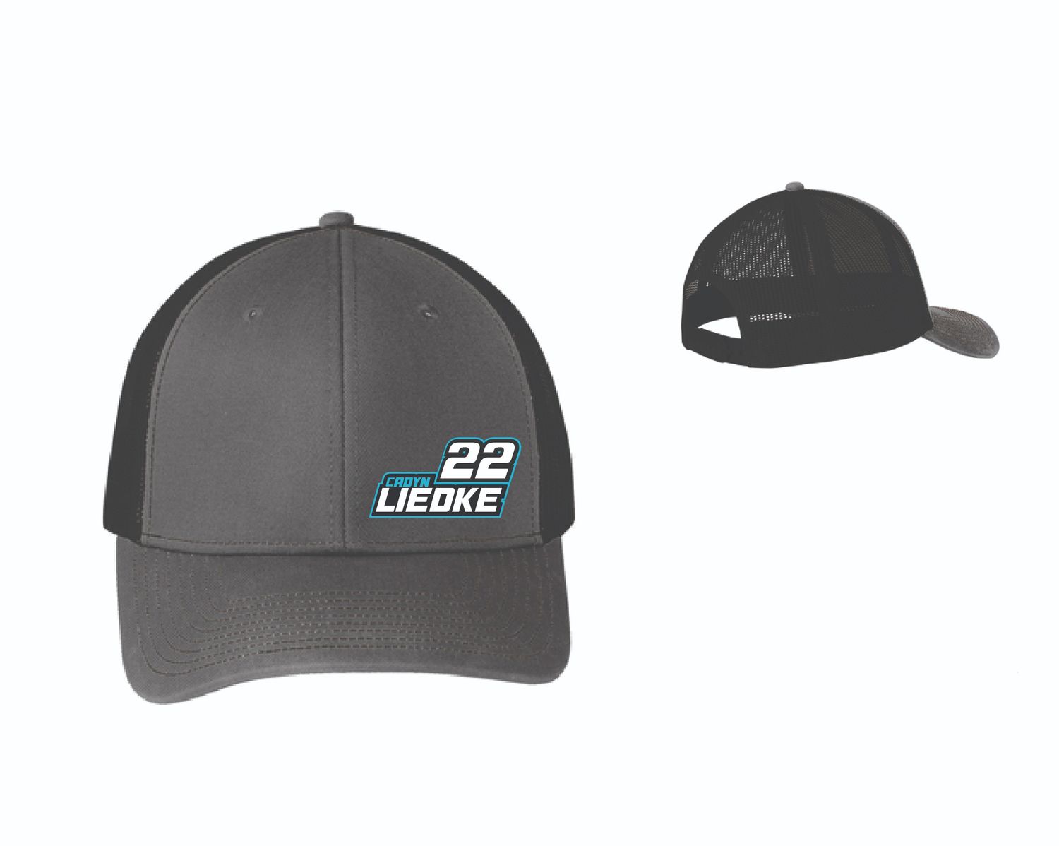 2025 Cadyn Liedke Trucker Hat | C112 Grey Steel/Black