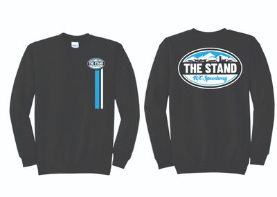 The Stand RC Speedway Crewneck | PC78 Black
