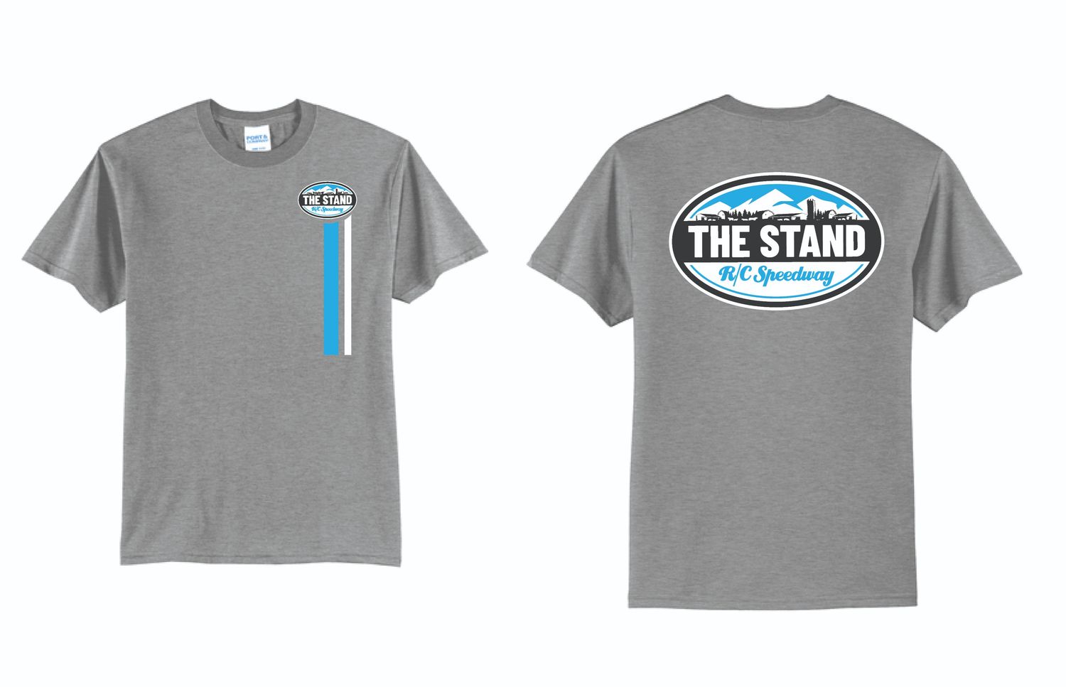 The Stand RC Speedway TShirt | PC55 Athletic Heather